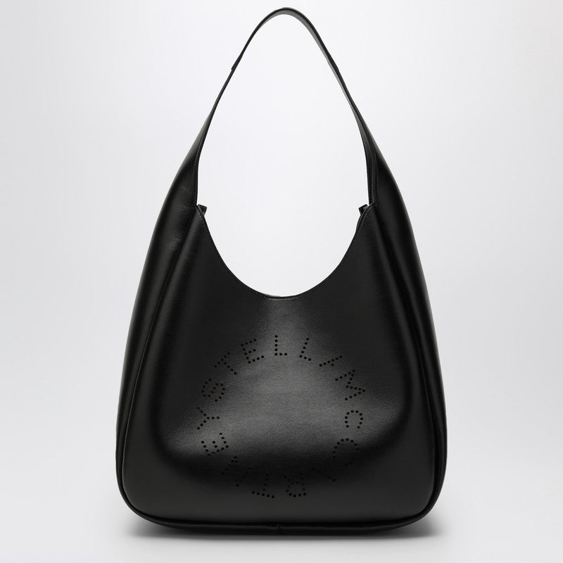 Stella McCartney Black Logo medium tote bag 7B0102W8542P_STELL-1000