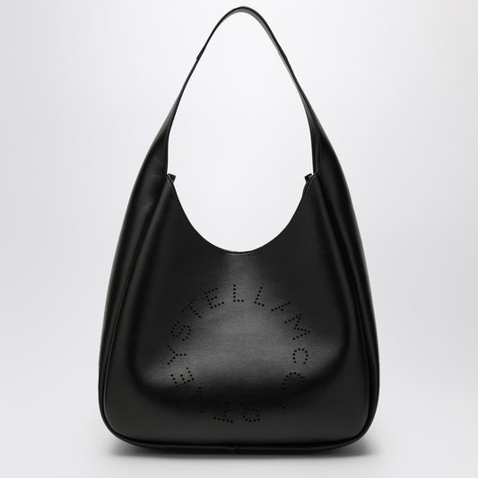 Stella McCartney Black Logo medium tote bag 7B0102W8542P_STELL-1000