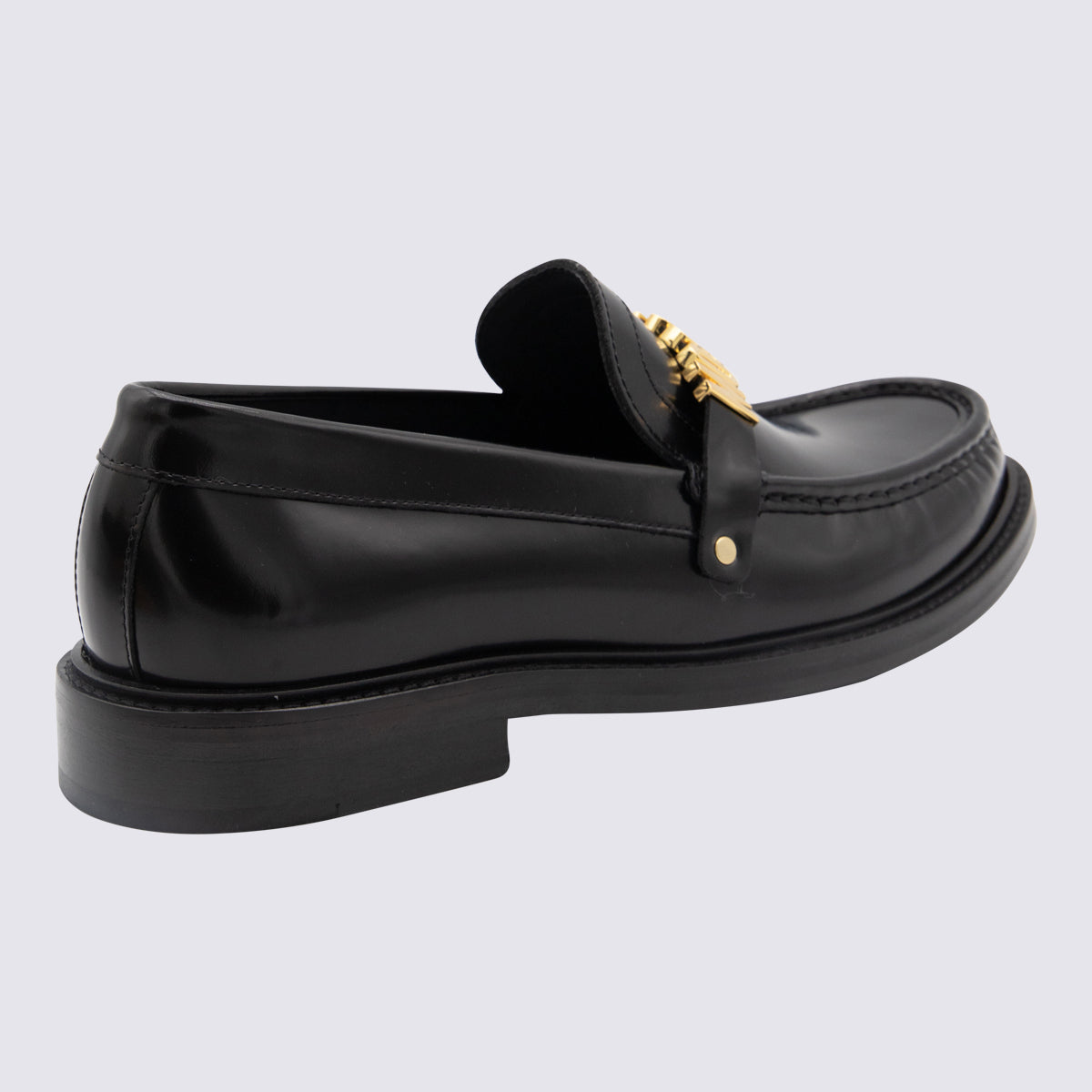 MOSCHINO Flat shoes Black MB10113C1LGB0000