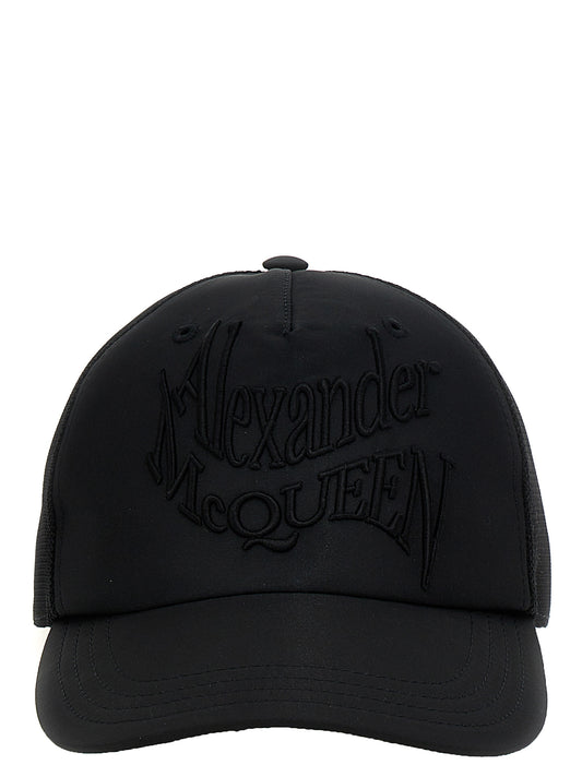 Alexander McQUEEN 'WARPED LOGO' CAP 7820694B13Q1060