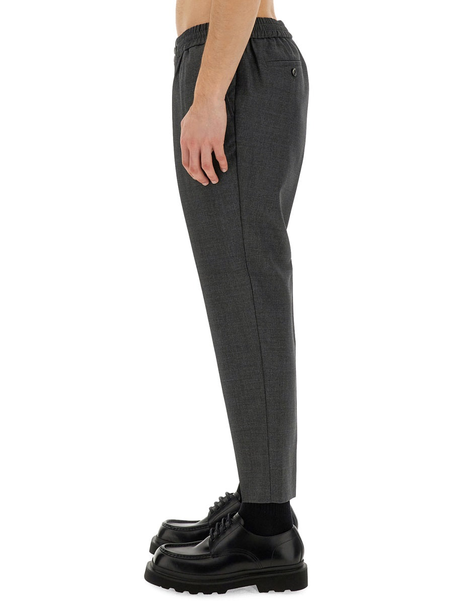 AMI Paris WOOL PANTS HTR206WV0043055