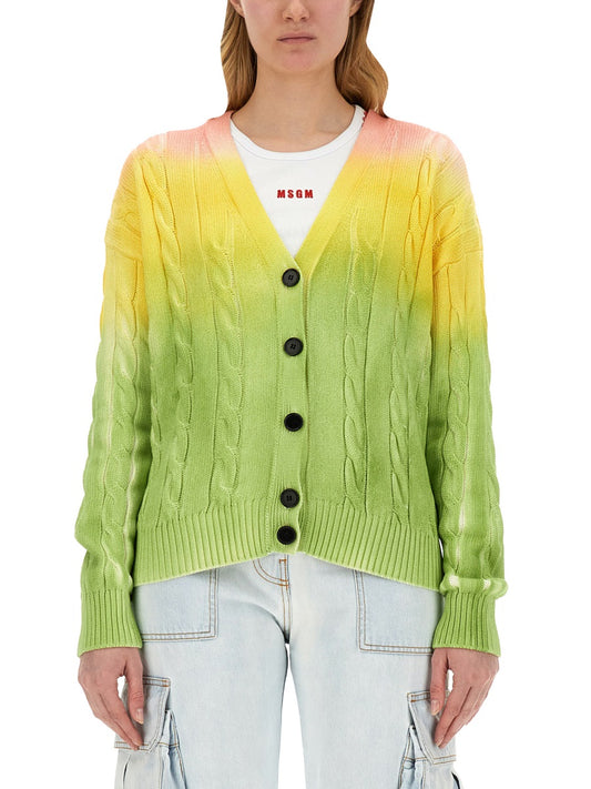 MSGM DEGRADE CARDIGAN 3641MDM19324727636