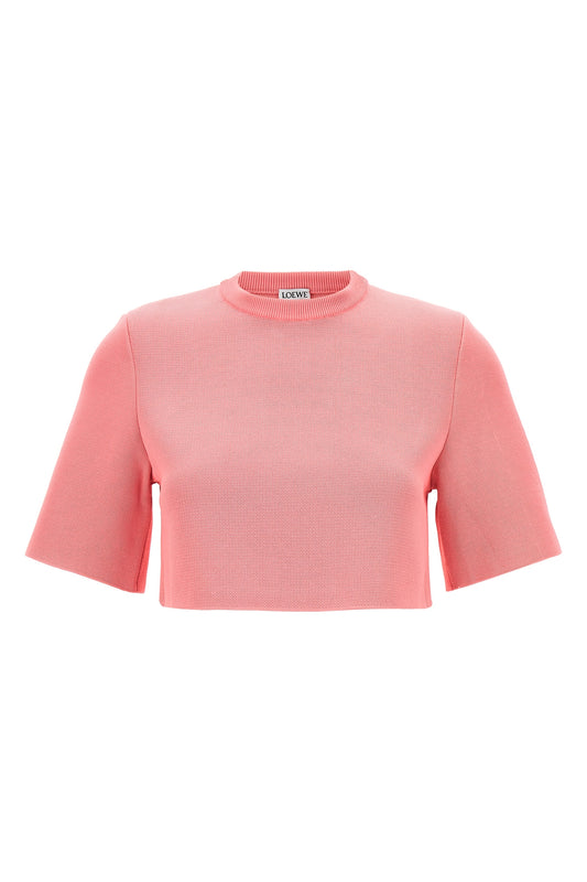 LOEWE 'REPROPORTIONED' CROPPED TOP S540Y14KE26447