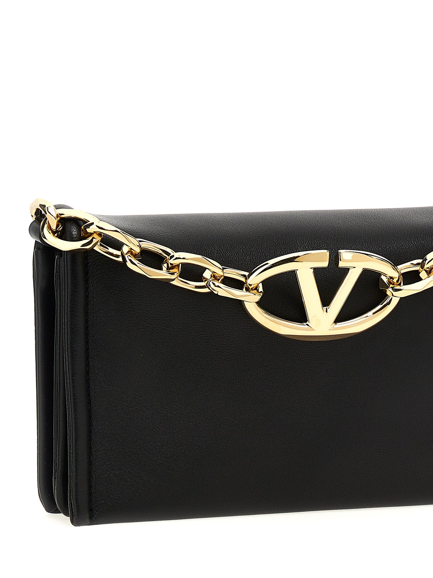 Valentino Garavani 'VLOGO CHAIN' CLUTCH BAG 5W2B0N94PHV0NO