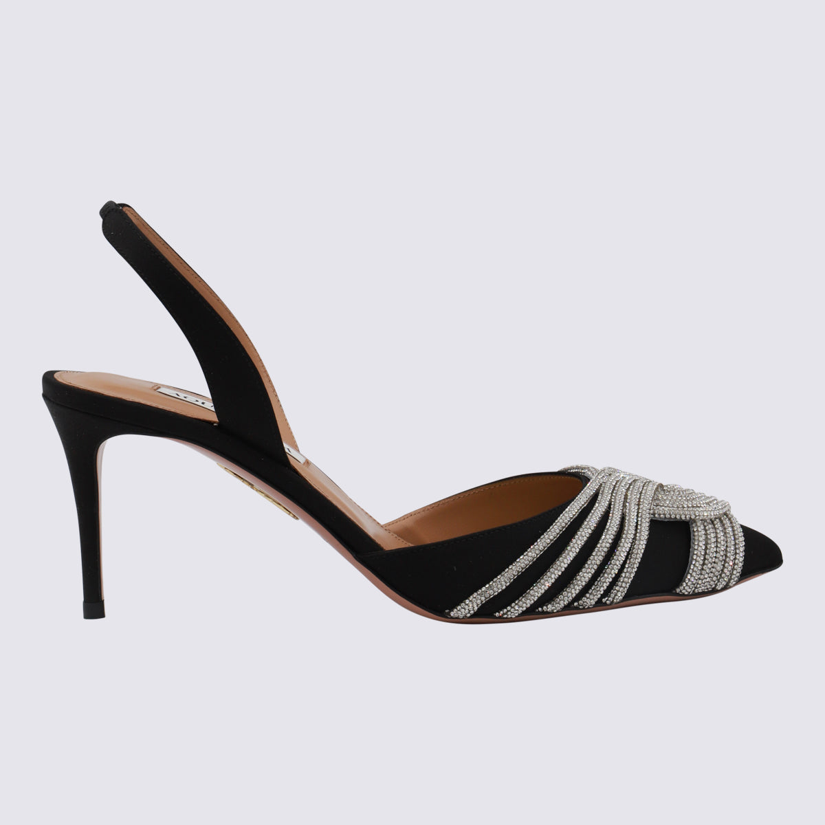 AQUAZZURA With Heel Black GASMIDL1SAT000