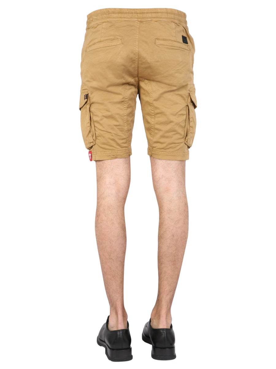 ALPHA INDUSTRIES TWILL BERMUDA SHORTS 10625113