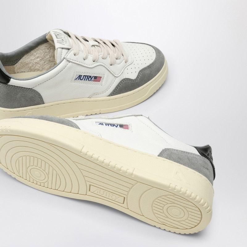 AUTRY Medalist sneakers in grey/white leather and suede AULWGS23P_AUTRY-GS23