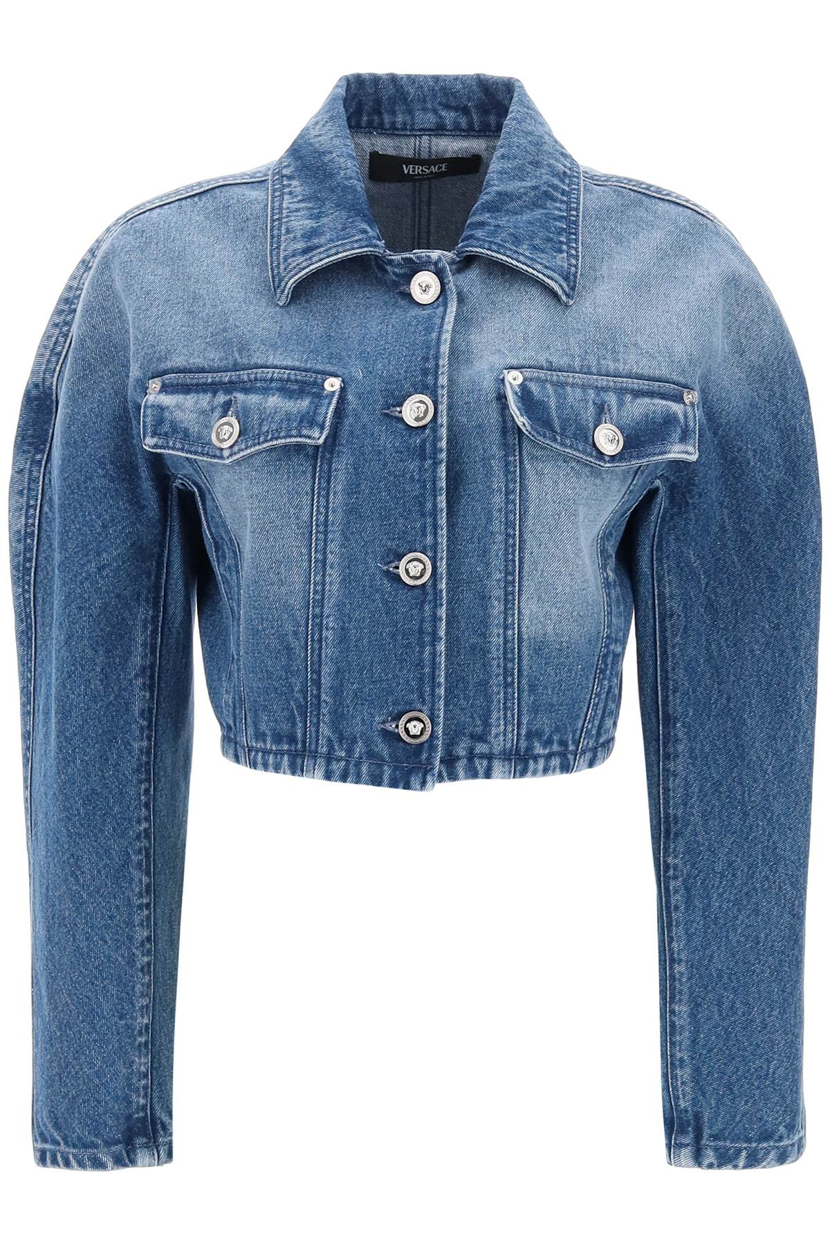 VERSACE 'MEDUSA' DENIM JACKET 10125431A070791D030