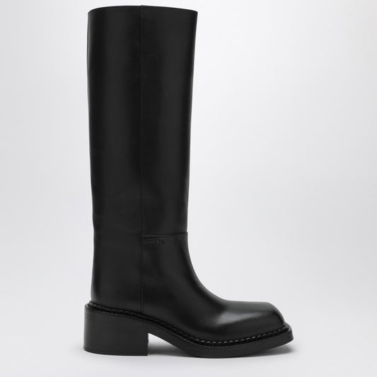 Prada High black leather boot 1W746ND055070P_PRADA-F0002