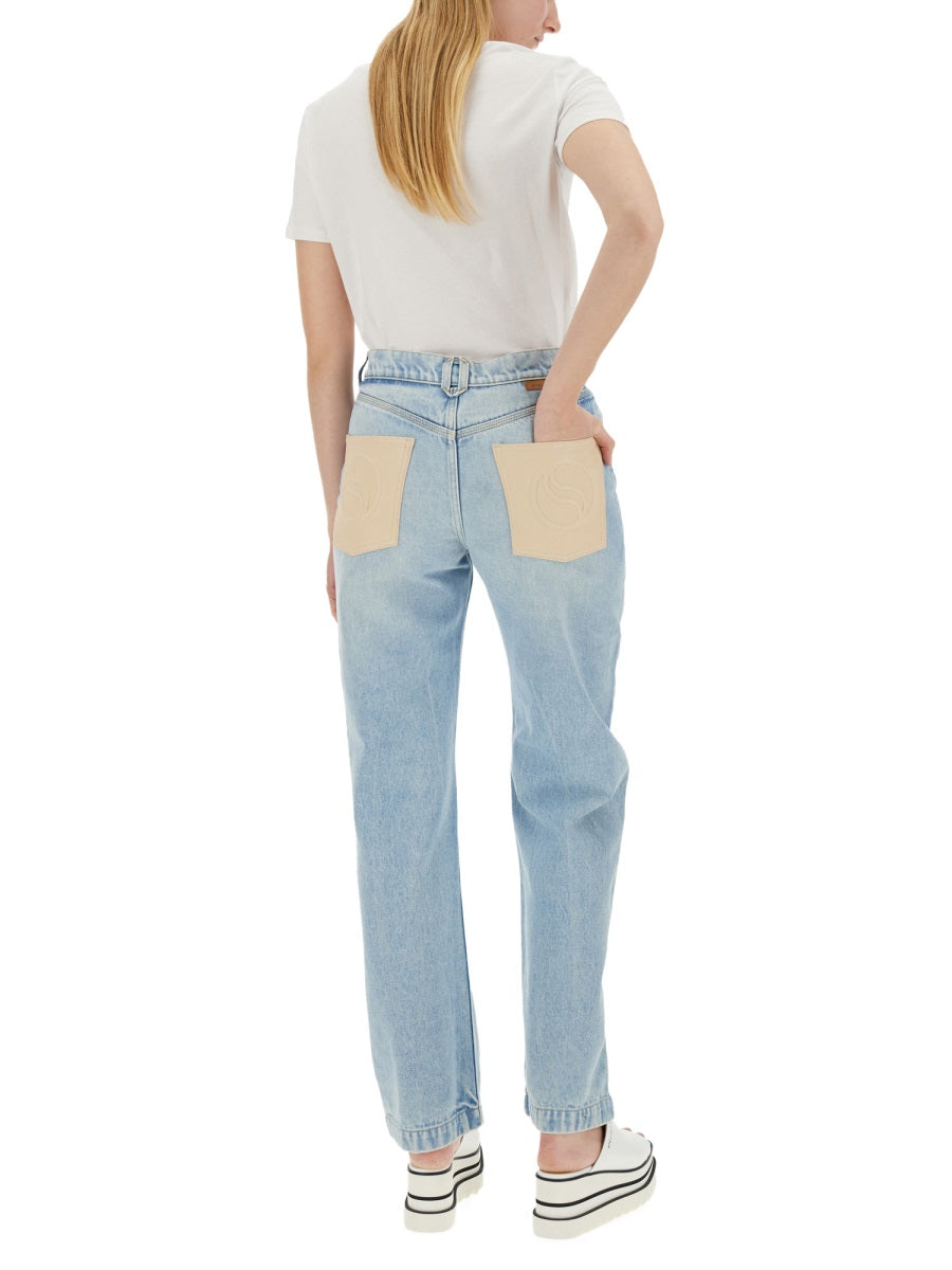 Stella McCartney STRAIGHT LEG JEANS 6D01923SPH614699