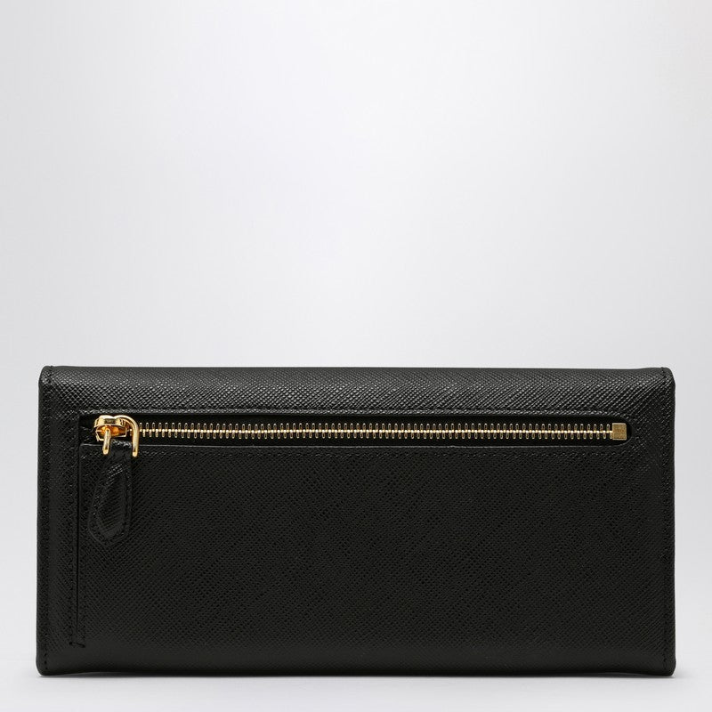 Prada Black/gold Saffiano wallet 1MH132QWAP_PRADA-F0002