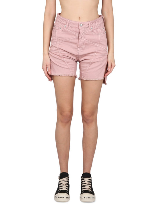 Rick Owens DRKSHDW SHORT IN DENIM DS01C6301SDOET163