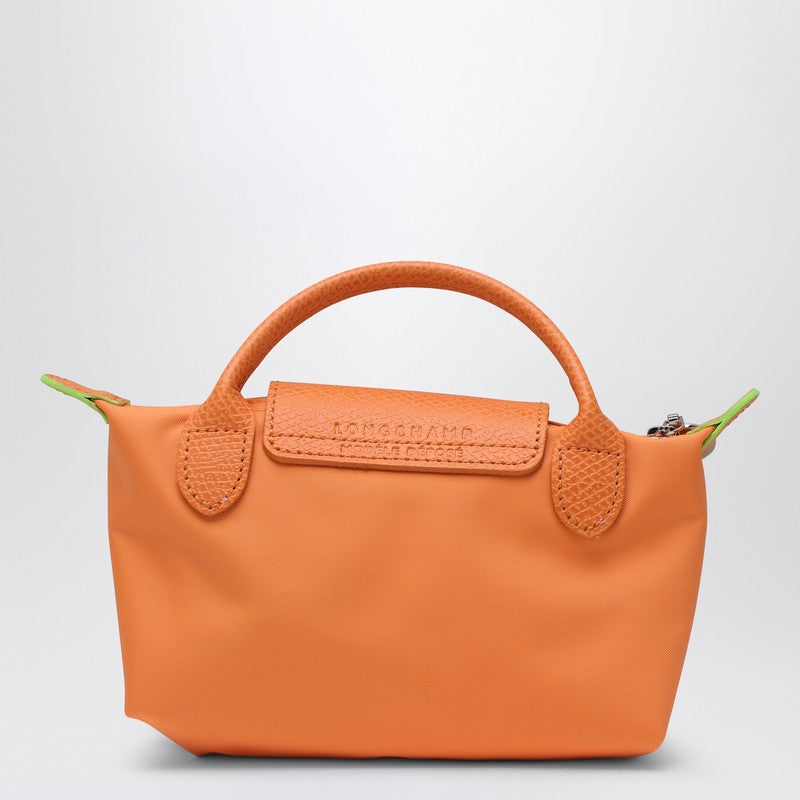 LONGCHAMP Le Pliage Green orange clutch bag 34175919P_LONG-P54