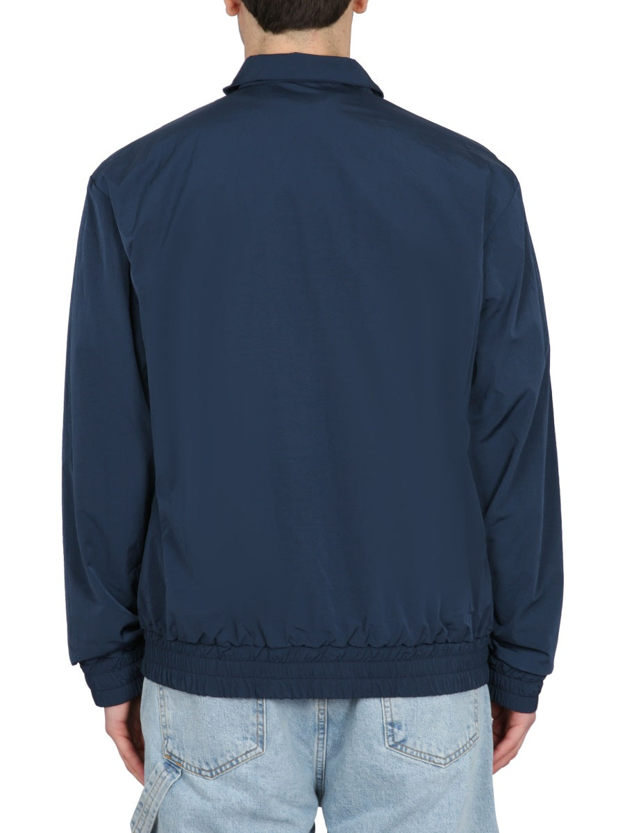 Drôle De Monsieur JACKET WITH LOGO EMBROIDERY JT133PA002NAVY