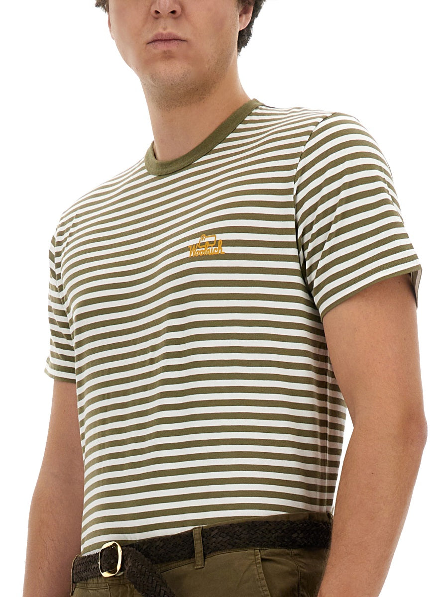 WOOLRICH STRIPED T-SHIRT CFWOTE0121MRUT36876540