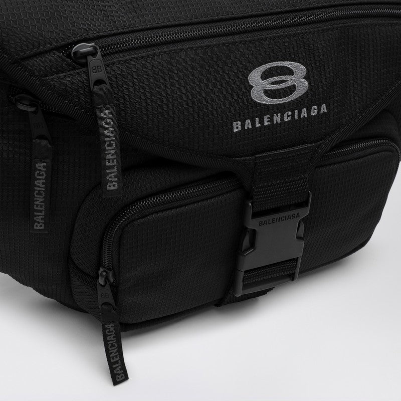 Balenciaga Unity large black nylon waist bag 7920722AA5SP_BALEN-1000