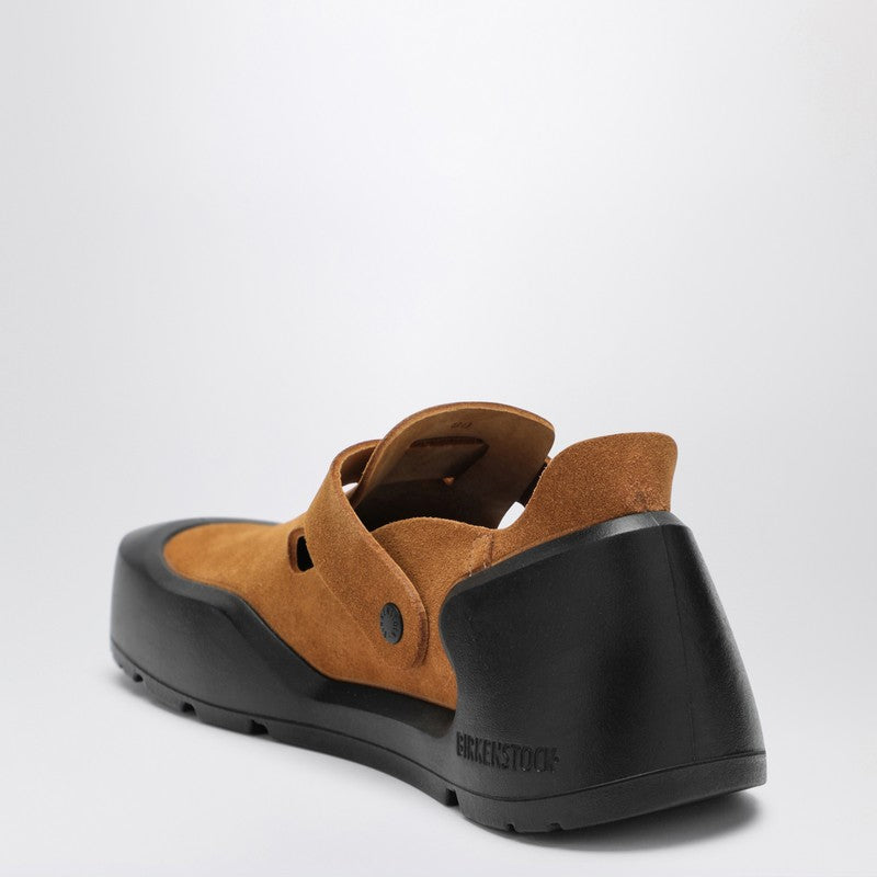 BIRKENSTOCK Reykjavik Mink coloured nubuck leather shoe 1027340LEO_BIRKE-MI