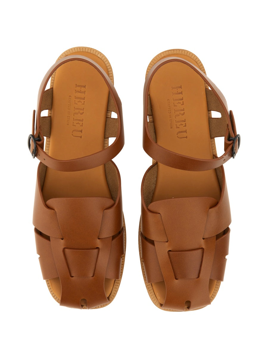 HEREU SANDAL "PEDRA" PEDRWFS24.002.11CAMEL