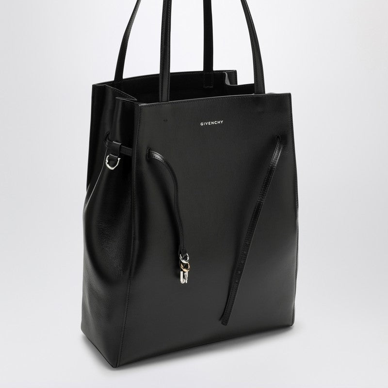 GIVENCHY Voyou medium leather tote bag black BB50XDB231P_GIV-001
