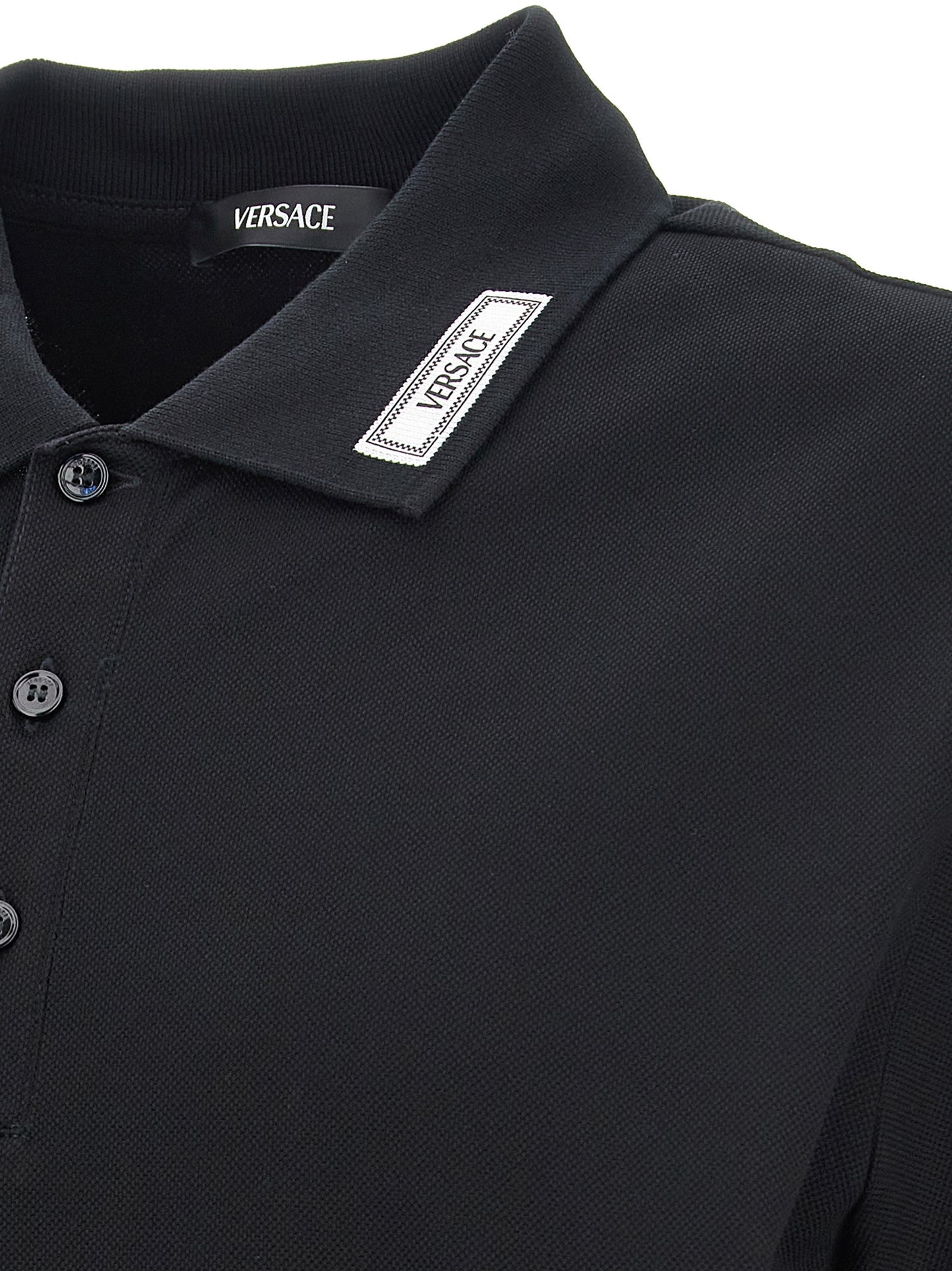 VERSACE LOGO POLO SHIRT 10139061A112761B000