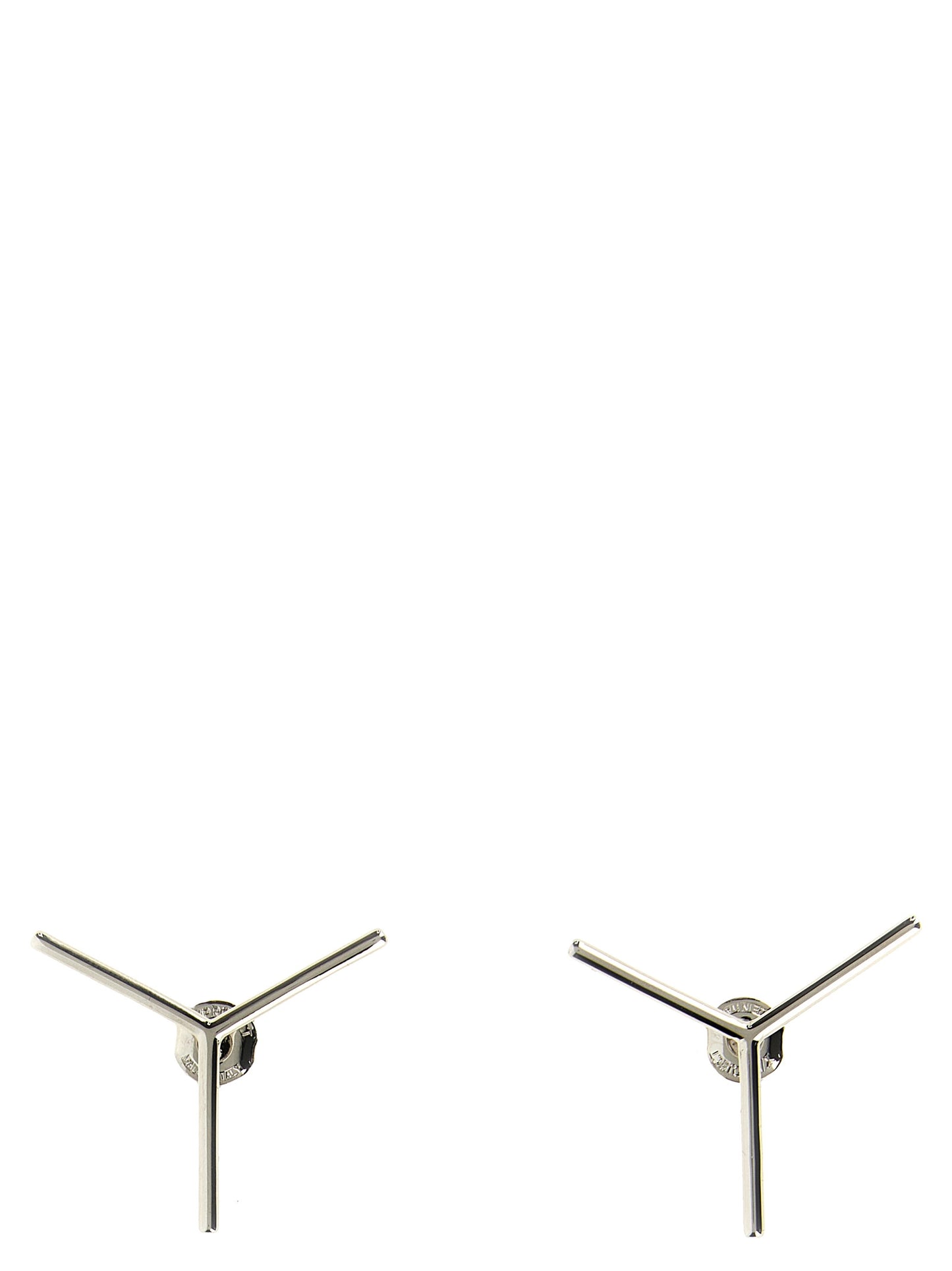 Y/Project 'MINI Y' EARRINGS 640EA001SILVER