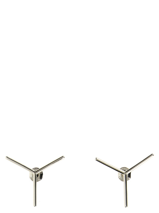 Y/Project 'MINI Y' EARRINGS 640EA001SILVER