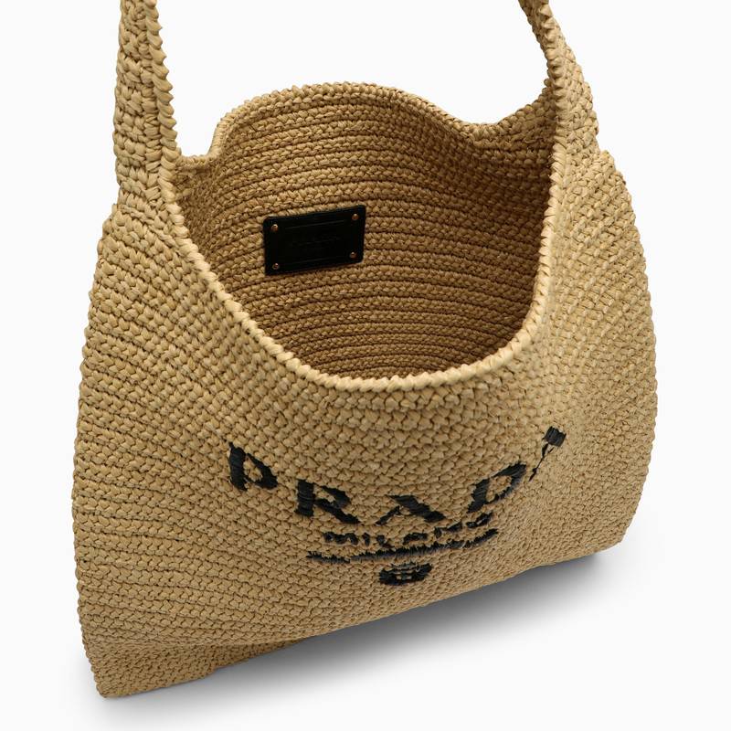 Prada Beige raffia tote bag 1BC182OOL2A2TM_PRADA-F0018