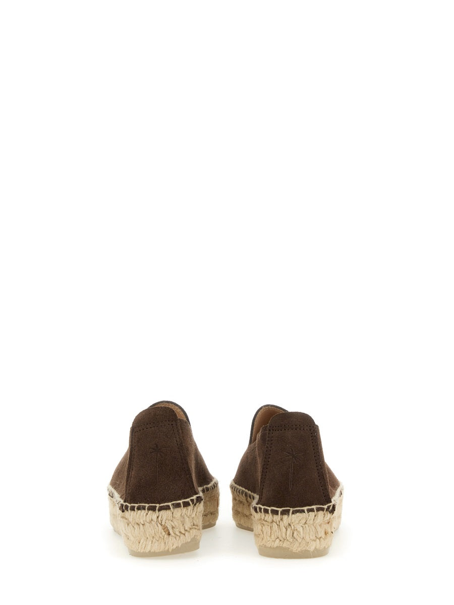 MANEBI DOUBLE SUN ESPADRILLES R5.7D0SUEDECOCOA