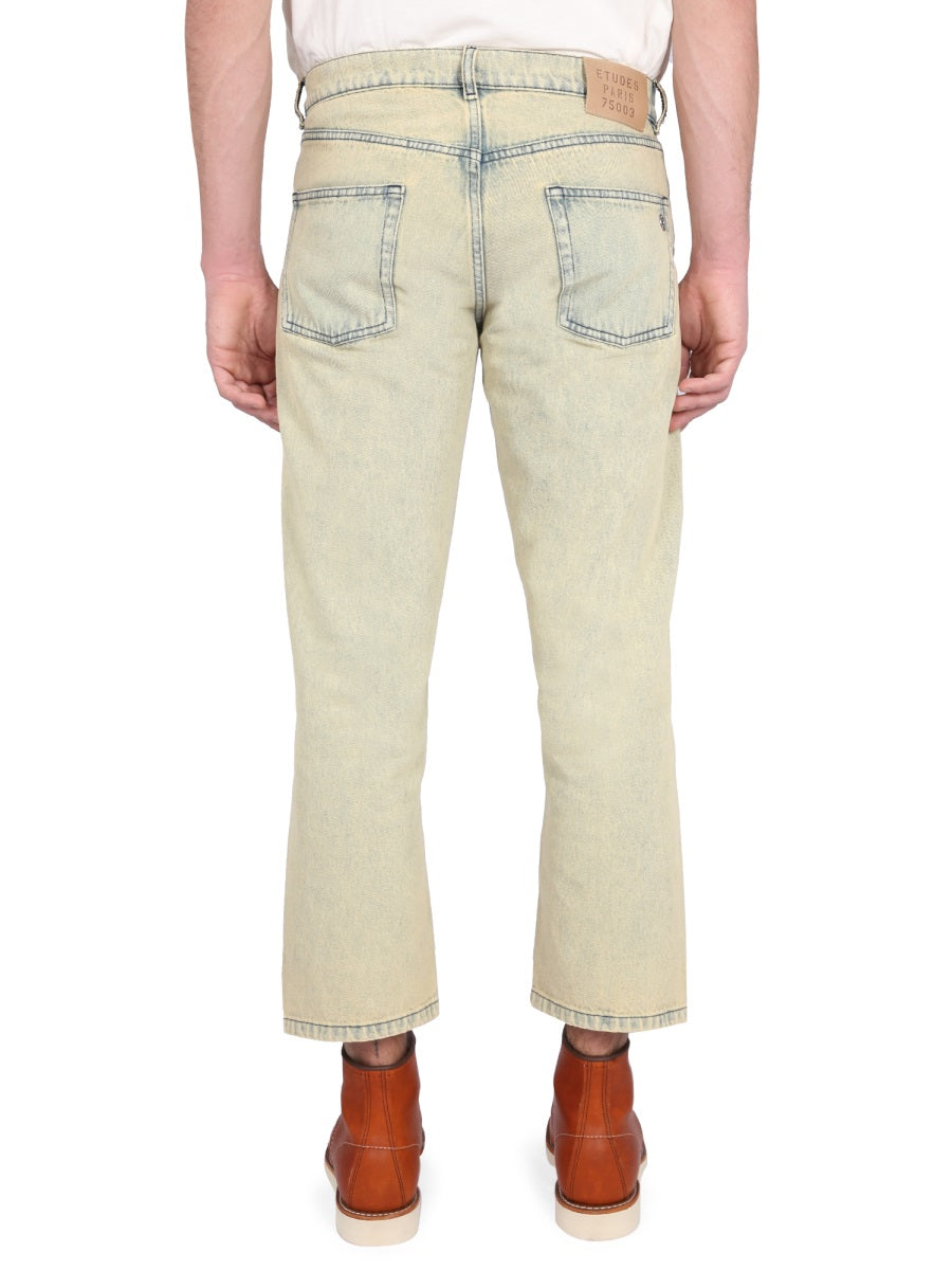 Études FIVE POCKET JEANS E23MM570C00211YELLOW