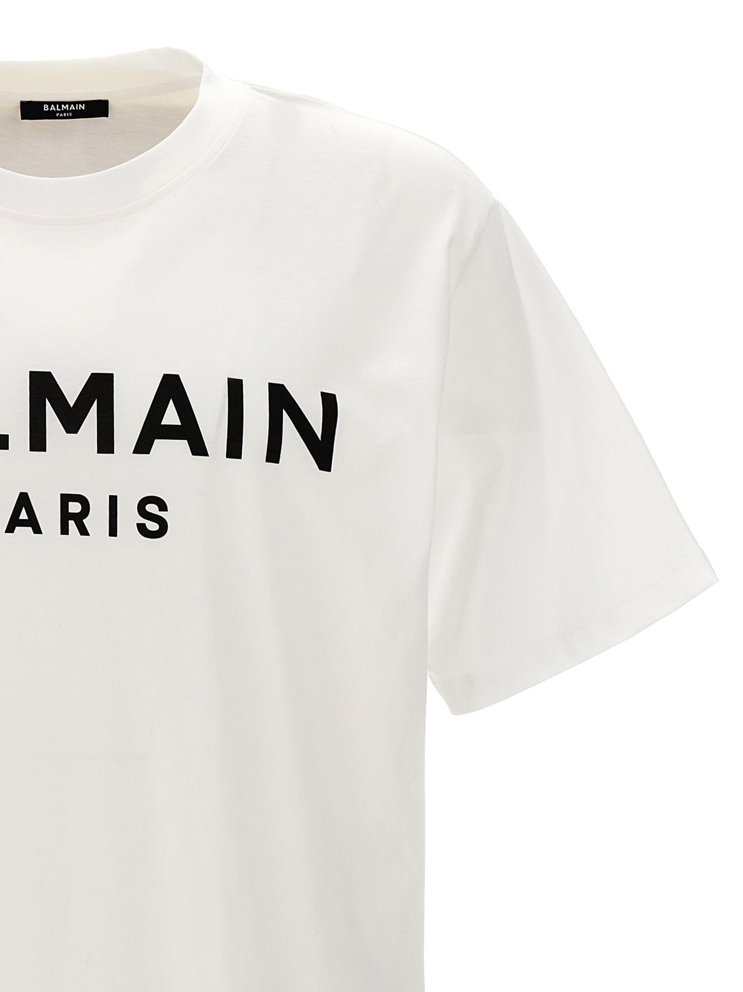 Balmain LOGO PRINT T-SHIRT CH1EG000BB73GAB