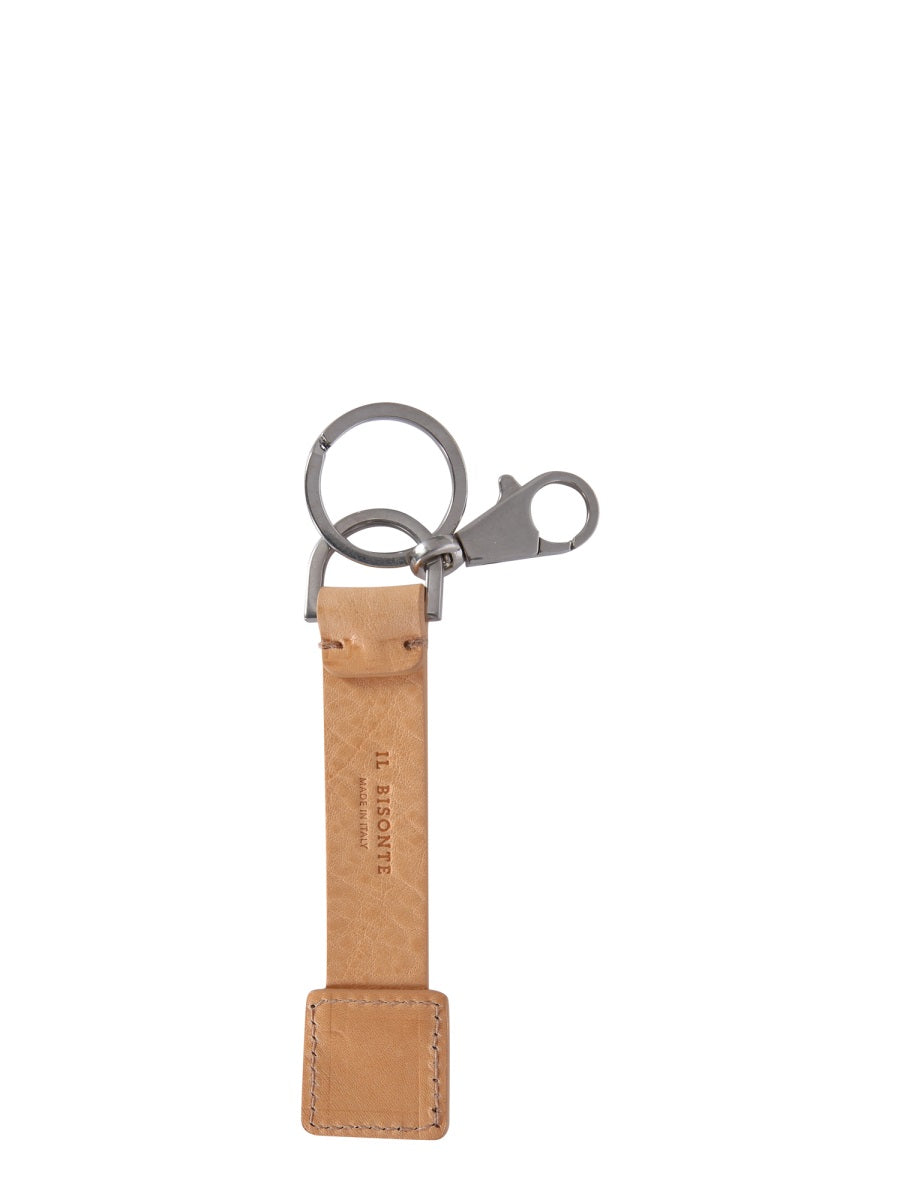 IL BISONTE LEATHER KEY RING SKH114PVX001NA106