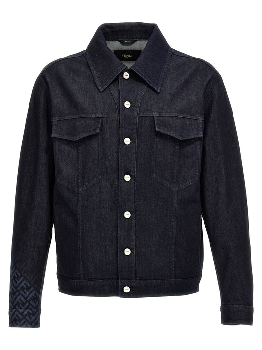 FENDI DENIM JACKET FW0428AQLUF0QA2