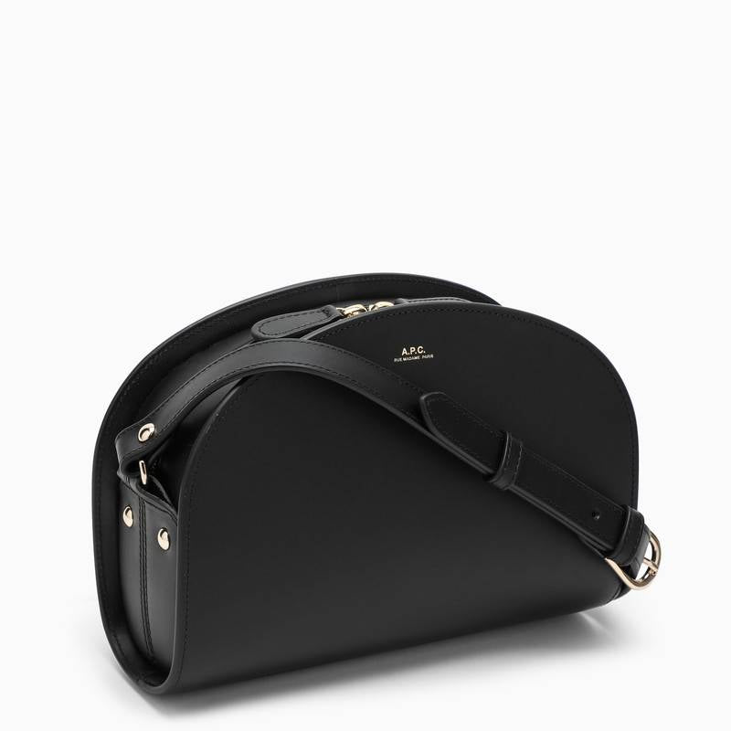 A.P.C. Black Demi Lune mini bag PXAWV-F61048LEL_APC-LZZ