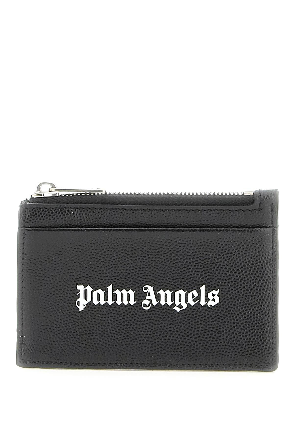 Palm Angels leather cardholder with logo PMND007F22LEA0021001