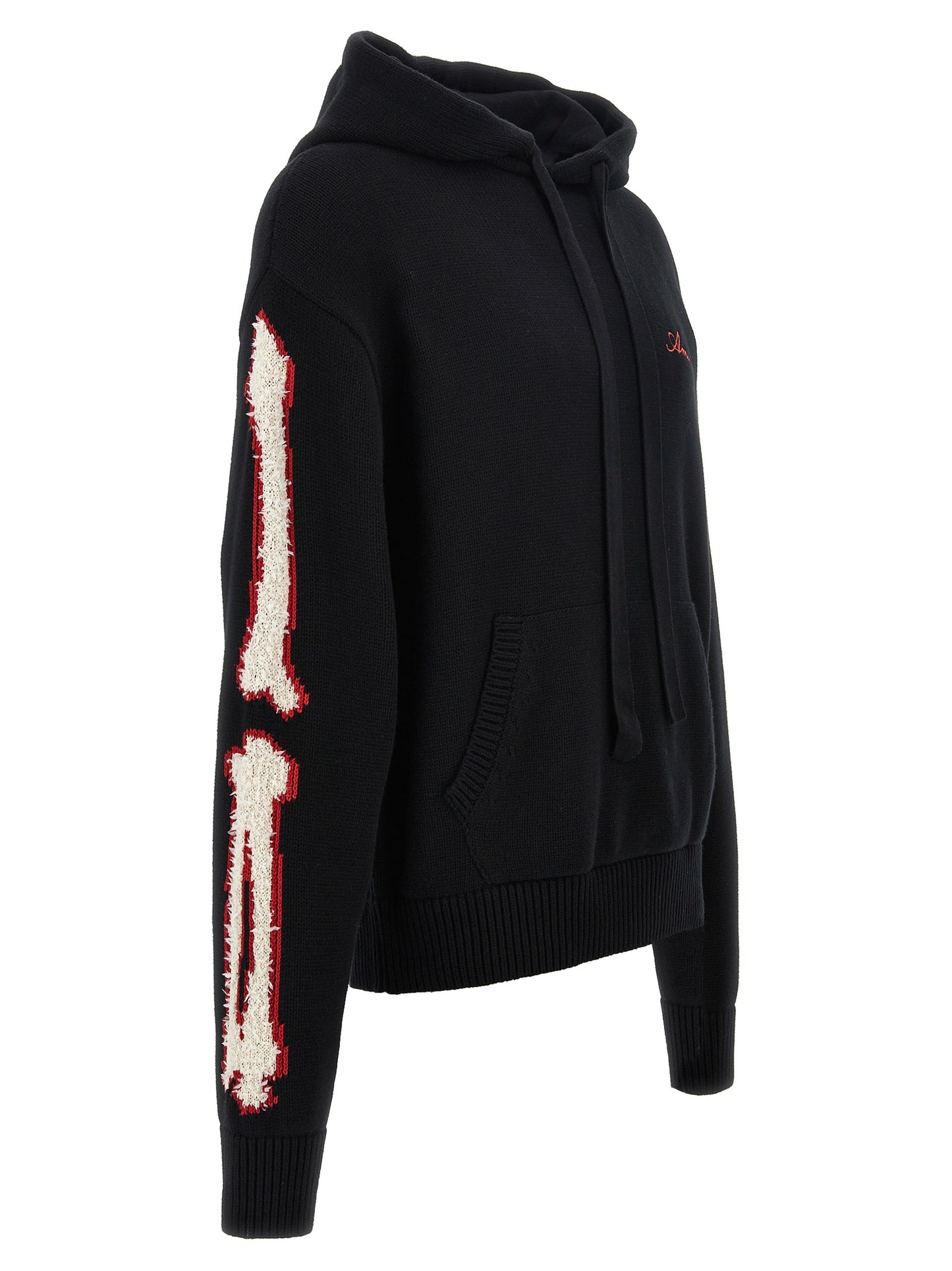 AMIRI 'BONES' HOODIE AMKNHD1001BLACK