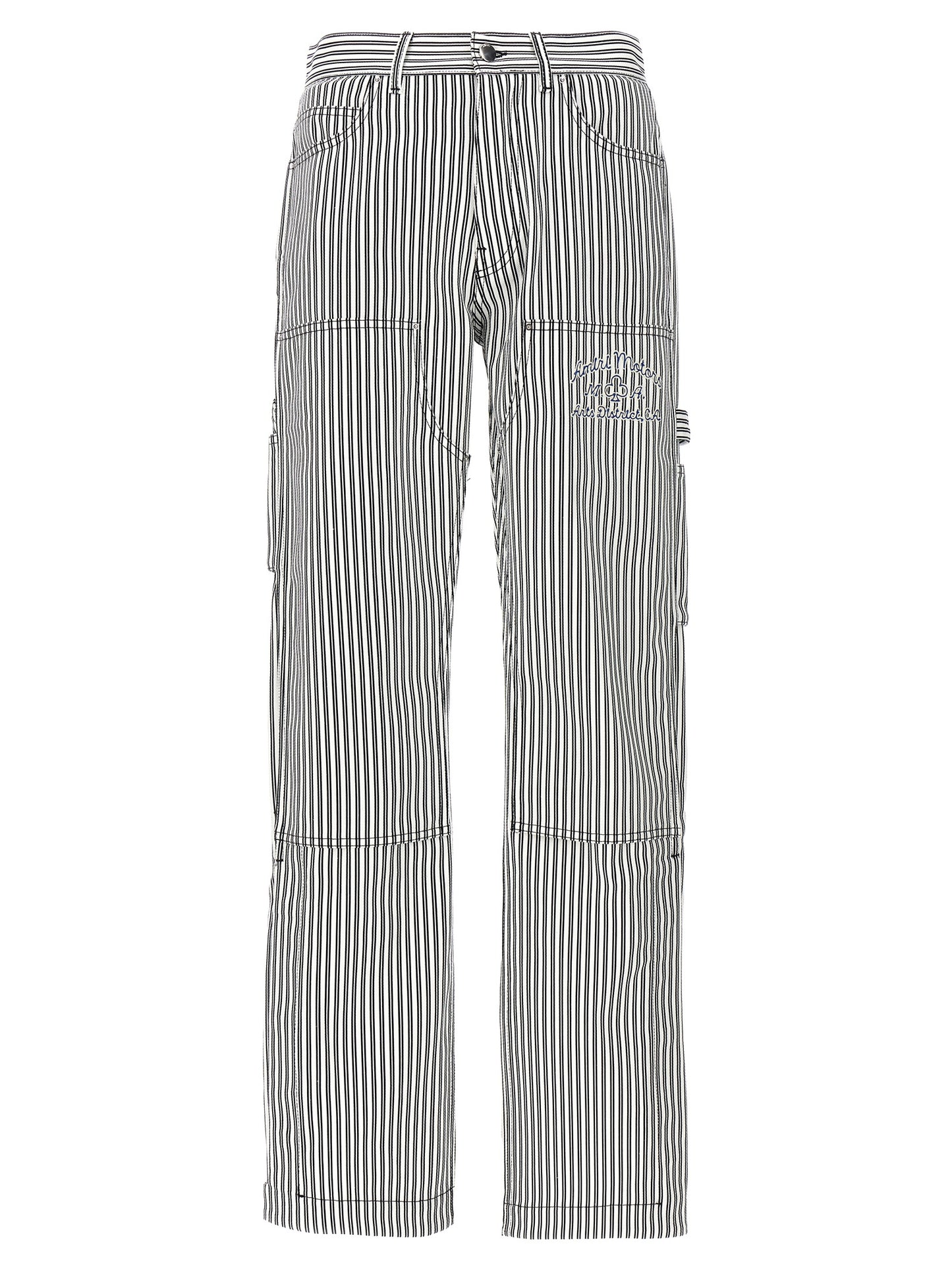 AMIRI 'MOTORS CARPENTER' PANTS PS24MAW029BLACKWHITE