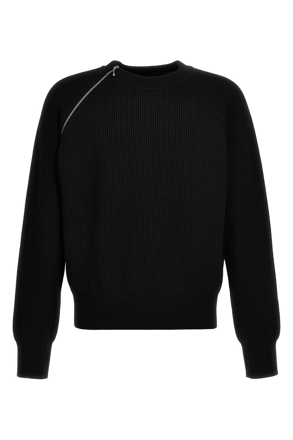 Burberry ZIP DETAIL SWEATER 8083175BLACK