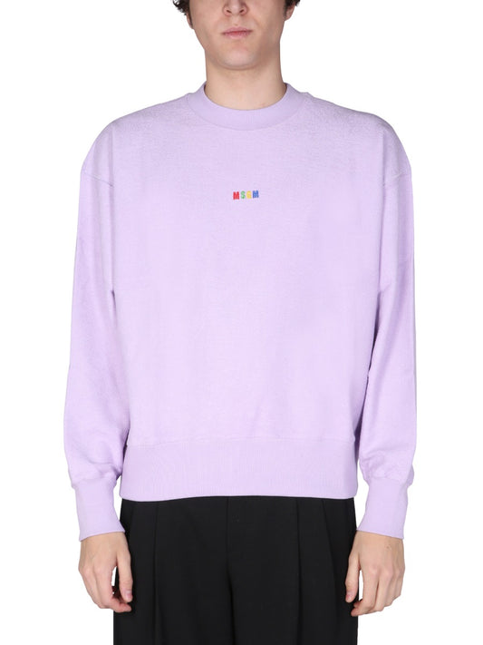 MSGM MICRO LOGO SWEATSHIRT  3240MM10822729970