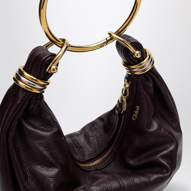 Chloé Small Bracelet Hobo bag Deep Violine CHC24AS611N72P_CHLOE-55P