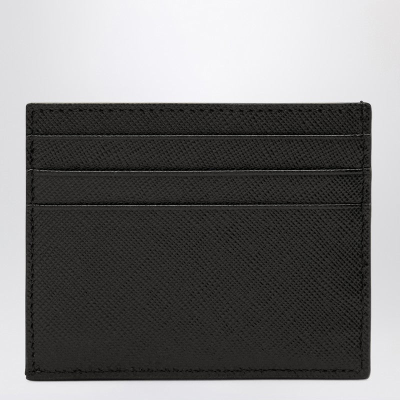 Prada Black Saffiano leather credit card holder 2MC223QHHQ_PRADA-F0002