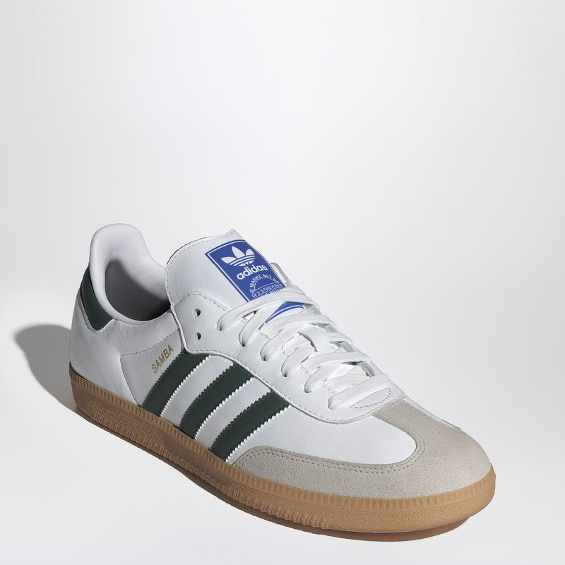 adidas Originals Low Samba OG white/green trainer IE3437LEO_ADIDS-WHTGRN