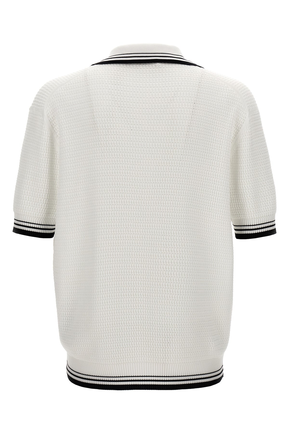 Prada LOGO KNIT POLO SHIRT UMB759SOOO14G8F0964