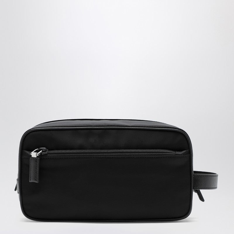 Prada Black Re-Nylon and leather pouch 2NA8192DMHQ_PRADA-F0002