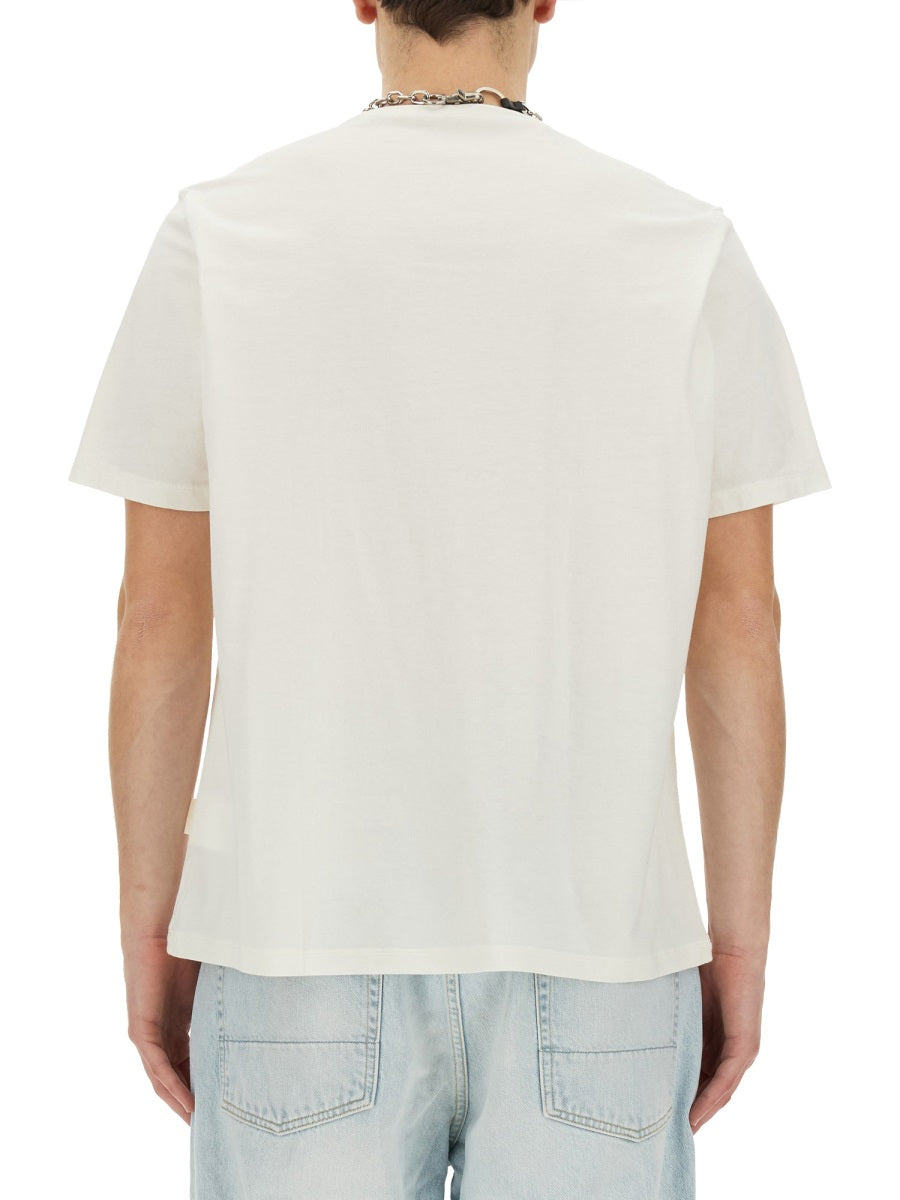 OUR LEGACY COTTON T-SHIRT M2206NWWHITECLEANJERSEY