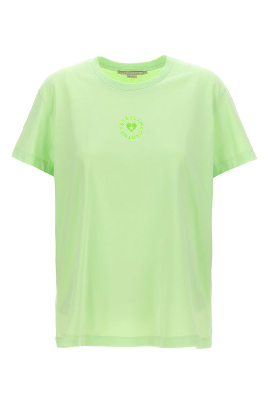 Stella McCartney 'ICONIC MINI HEART' T-SHIRT 6J02733SPY533442