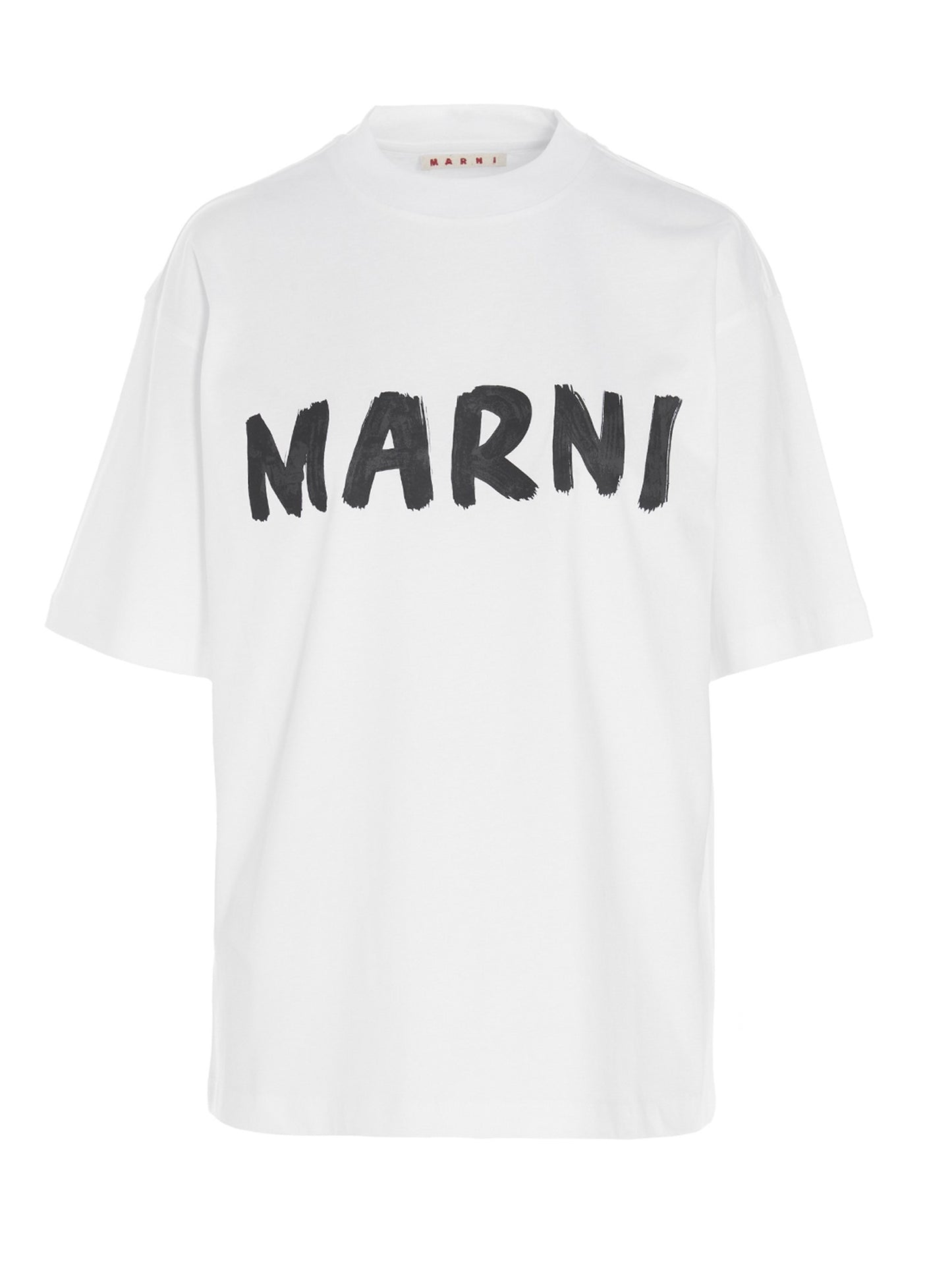 Marni LOGO PRINT T-SHIRT THJET49EPHUSCS11LOW01