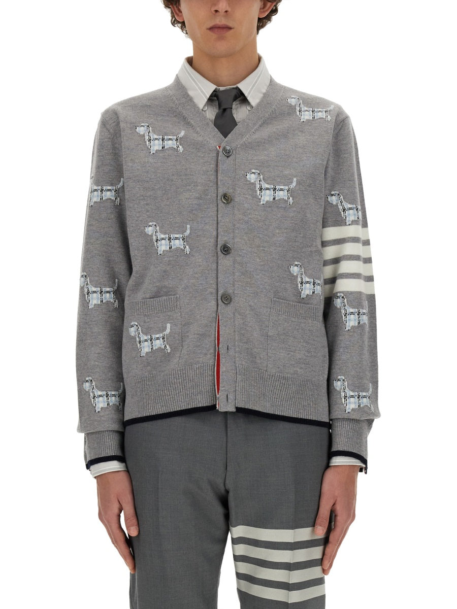 Thom Browne WOOL CARDIGAN MKC511AY1002055