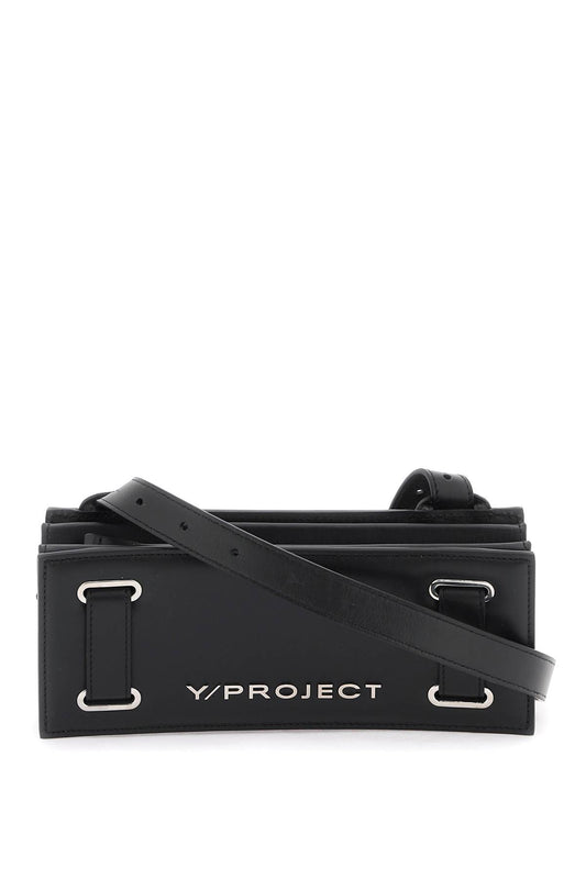 Y/Project mini accordion crossbody bag WBAG6BMINIS25S23BLACK