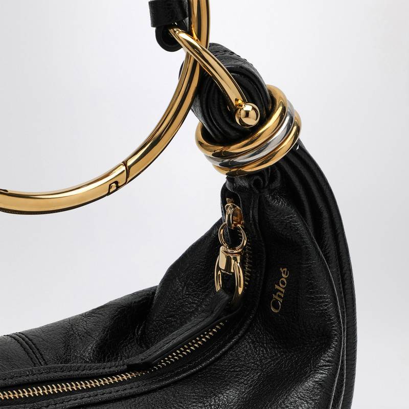 Chloé Small Bracelet Hobo bag black CHC24AS611N72P_CHLOE-001