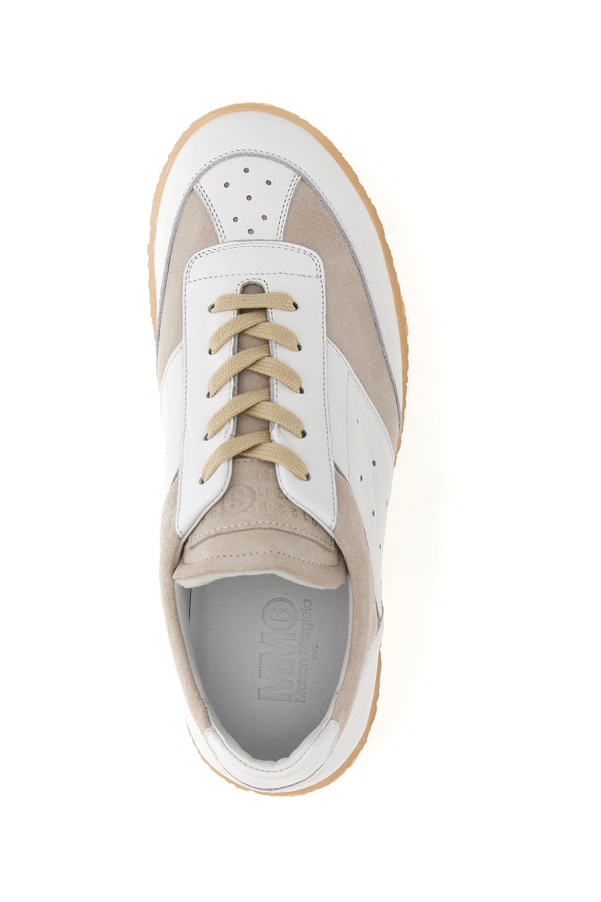 MM6 Maison Margiela SUEDE LEATHER SNEAKERS S59WS0212P0673T1003